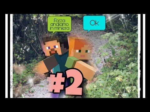 Minecraft #2 SI VA IN MINIERA