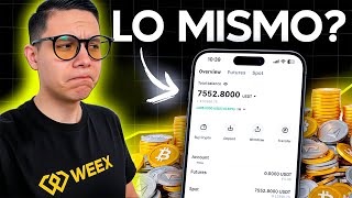 How to use WEEX the exchange for BEGINNERS in Spanish