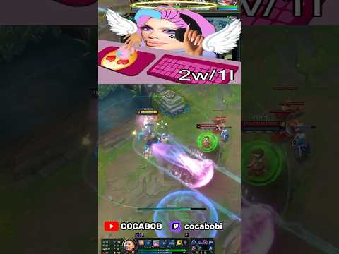 WHISTLE NOTE 🕊️ #leagueoflegends #seraphine #arianagrande #cocabob