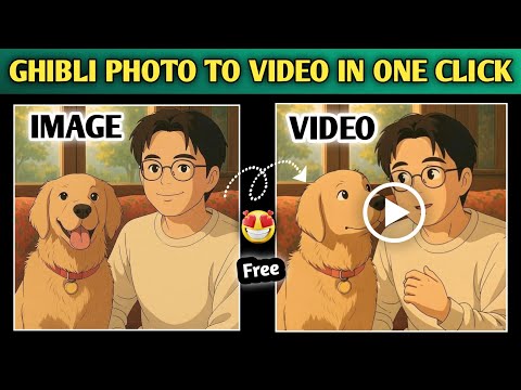 How To Create Ghibli Video | Ghibli Video Kaise Banaye | Instagram trending Ghibli art video editing