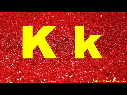 Letter K, k Funky Flashcard Video. Letter K, k Funky Flashcards. Letter K, k.