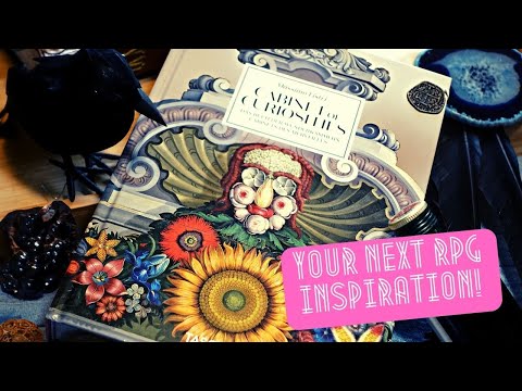 RPG Inspiration - Cabinet of Curiosities: How to expand your game beyond the usual books and content