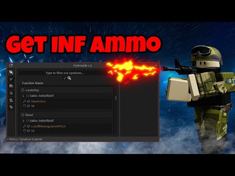 How to make an INF Ammo Script using Hydroxide - Universal
