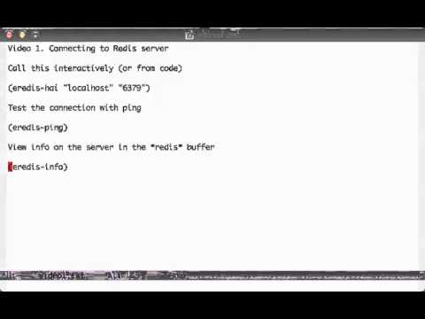 eredis connecting to Redis server
