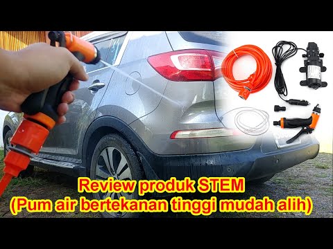 Review produk STEM (Pum air bertekanan tinggi mudah alih)