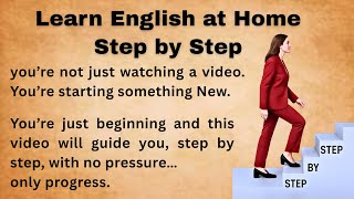 Learn English at Home Step by Step || How to Practice at Home || Bookish English