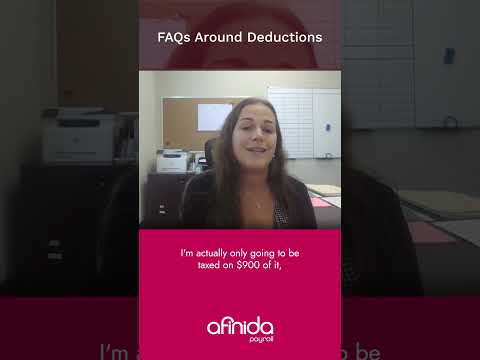 FAQs Around Deductions