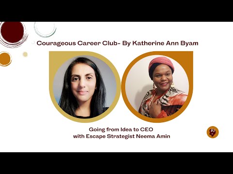 Kate Interviews Serial Entrepreneur Neema Amin on going from Idea to CEO
