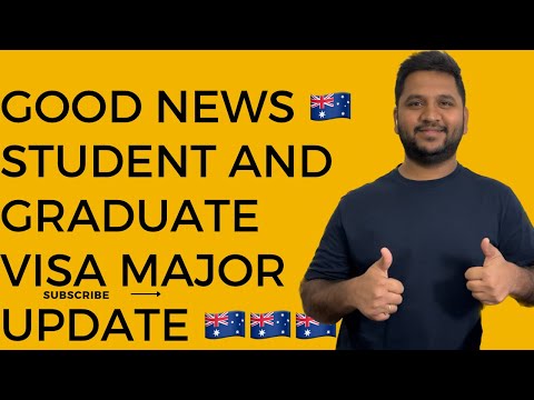 Australia Student and Graduate Visa Major Updates | ఆస్ట్రేలియా విద్యార్థి  వీసా అప్‌డేట్‌లు