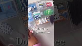 Dollar Tree Organization Hacks 🤩 #dollartree #organization #girlstrip #bachelorette #momlife #tips