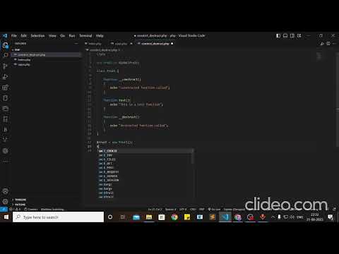 Constructor is involved automatically when the object is created..