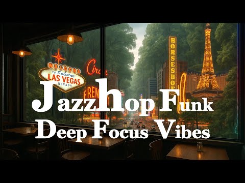 😮‍💨 Can’t Concentrate? Try This. JazzHop Funk🎧 Perfect Background Music for  Study ✏️ Work 💻 Focus 🌙
