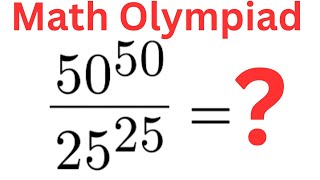 How to Solve Exponential Question | Math Olympiad | A Nice Exponent Division Problem