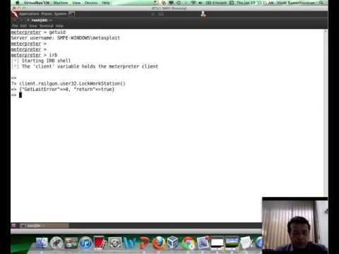 Metasploit Framework Expert Part 17  Railgun Basics   YouTube