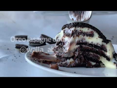 Oreo lasagne dome