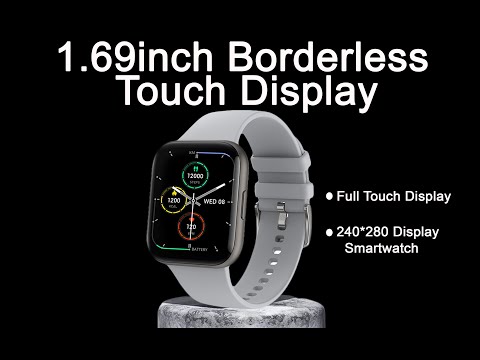 Vikyuvi Vikfit Ultra Full Touch Smart Watch with SpO2 & 1.69” Big Display Official Video