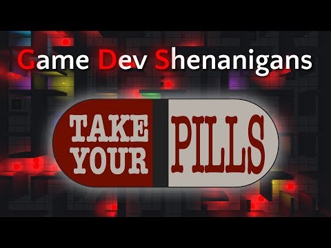 Exclusive first look at "Take Your Pills" 🎮 Game Dev Shenanigans [English]