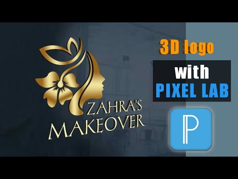 How to Design 3d Logo with PIXEL LAB || Yadda Zaka Zana 3D Logo da Pixellab