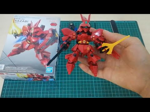 (EP01)Build the SDEX Sazabi Gundam | Bandai | Lan's Hangar