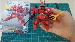 (EP01)Build the SDEX Sazabi Gundam | Bandai | Lan's Hangar