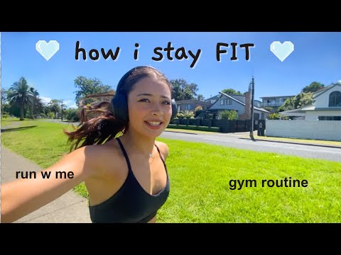 week of workouts ♡ | staying fit: lifting, run with me!