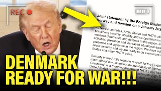 FURIOUS Denmark PREPARES FOR WORLD WAR if Trump INVADES