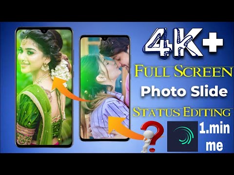 4K+Full Screen Trending Photo slide alight motion | Moving Photo Video Editingचलते हुए फोटो कैसे बने