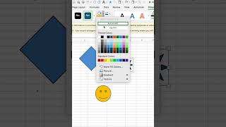 Inserting Fun Shapes in Excel - Why Is This So Addictive?