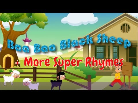 Baa Baa Black sheep | Humpty Dumpty sat on a Wall | + More Nurser Rhymes for kids by simsam