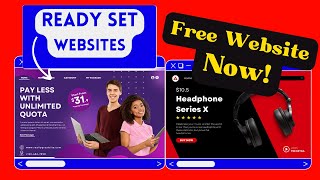 Ready, Set, Website Create FREE Website Right NOW!