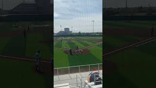 Scoring on wild pitch #baseball #sport #baseballplay #baseballterms #brave
