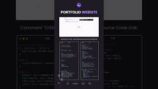 Portfolio Website #FrontendShort #CSSUI #CodeWithMalik #WebDevPortfolio #HTMLCSSJS #fyp #BuildWithMe