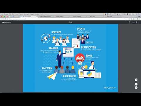 Certificate Program in Python for Algorithmic Trading | Introduction & Overview