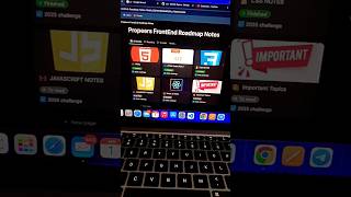 Full stack Web developer Journey Day 23 #notesmaking #fullstackdeveloper #minivlog #codingjourney