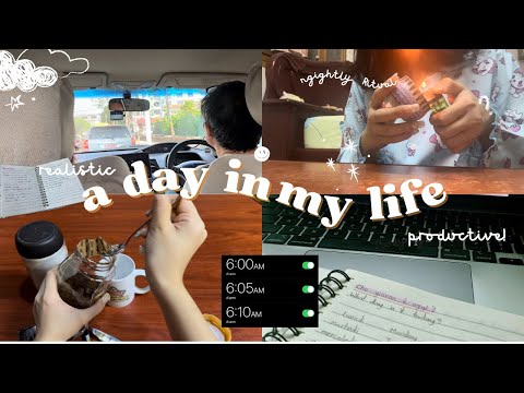 A day in the life of a burmese student ☀️| productive, getting up at 6am, exercising, studying