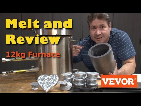 First Melt with the Vevor 12kg Furnace!