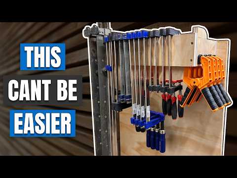 Stupid Simple Clamp Rack