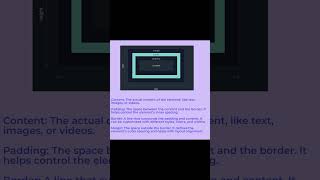 CSS BOX MODEL #shorts #webdesign #webdevelopment