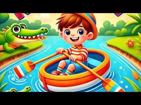 Row Row Row Your Boat | Fun Nursery Rhyme for Kids with Actions"@CoComelon @ChuChuTV