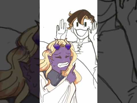 DUDE NO, you gotta go like aye || Stupid brave and the Final boss ⚔️😈#flipaclip #animation #meme