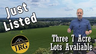 Just Listed Three 7 Acre lots in Hendricks County Indiana!