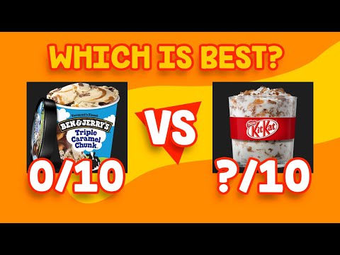 Ben & Jerry's Magnum vs. Kit Kat - Which One Will Satisfy Your Sweet Tooth? || Food Competition