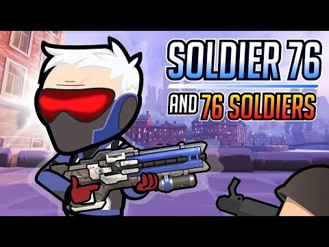 Soldier 76 and The 76 Soldiers / Overwatch Animation