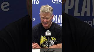 Steve Kerr optimistic about Warriors' future after season-ending loss | NBC Sports Bay Area