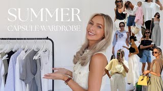 Summer Capsule Wardrobe 2025 | Outfit Ideas Using Core Closet Staples