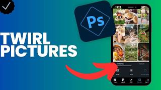 How to twirl parts of a picture in Adobe Photoshop?