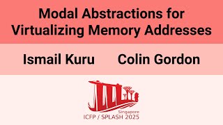 [OOPSLA'25] Modal Abstractions for Virtualizing Memory Addresses