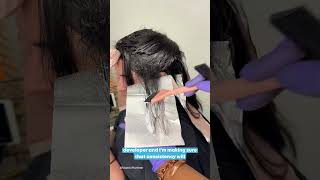How To: Balayage On Brown Hair With Light Master