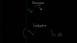 🔴permutations & combination #shorts #maths #mishras_math #youtubeshorts #shortvideo #short