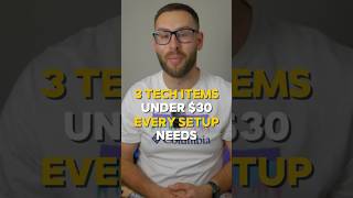 3 budget tech items every setup needs! #budgettech #setupupgrade #desksetup #gamingsetup